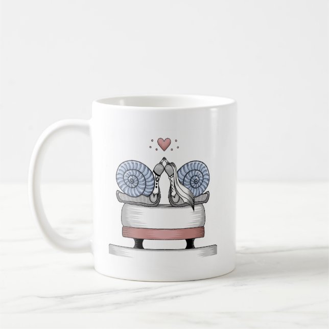 Caneca De Café Just married (Esquerda)