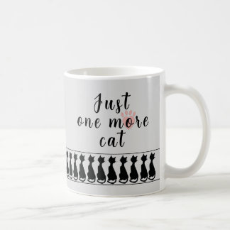 Caneca De Café Just One More Cat - Mug