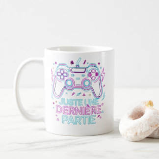 Caneca De Café Juste Une Dernière Partie Gamer Mug - Retro