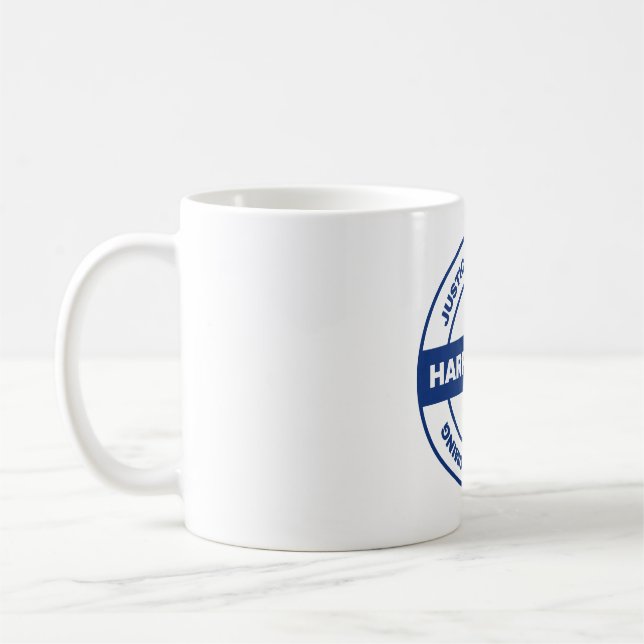 Caneca De Café Justiça está chegando | Eleição de Kamala harris W (Esquerda)