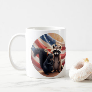 Caneca De Café Justiça para amendoim e Fred Mug