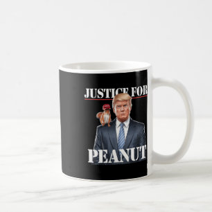 Caneca De Café Justiça Para O Amendoim O Esquilo - Natal Xmas S