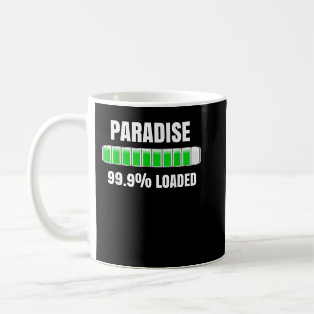 Caneca De Café JW Org Jehovah's Witnesses Gift Paradise Loading (Esquerda)