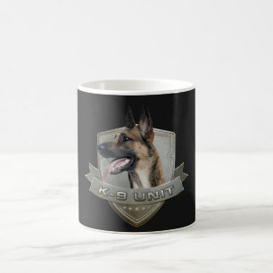 Caneca De Café K9 unidade - Malinois - pastor belga