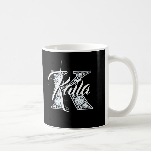 Caneca De Café K Faux Diamond Coffee Mug (Direita)