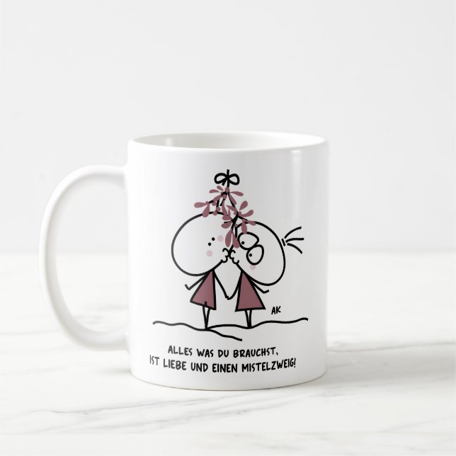 Caneca De Café K&K Xmas  (Esquerda)