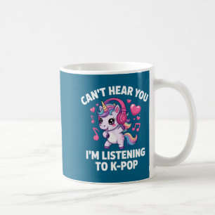 Caneca De Café K-p Não Posso Ouvir Você Estou Ouvindo K-p K P Kaw