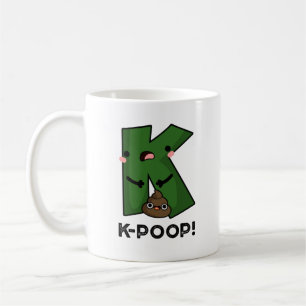 Caneca De Café K-poop Funny K-pop Poo Pun