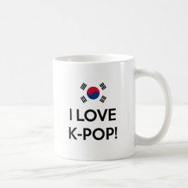 Caneca De Café K-Pop do amor!