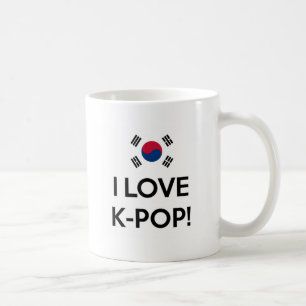 Caneca De Café K-Pop do amor!