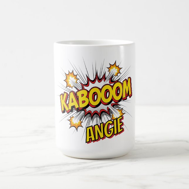 Caneca De Café Kabooom Comic (Centro)