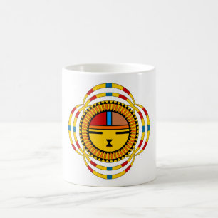 Caneca De Café Kachina Sun
