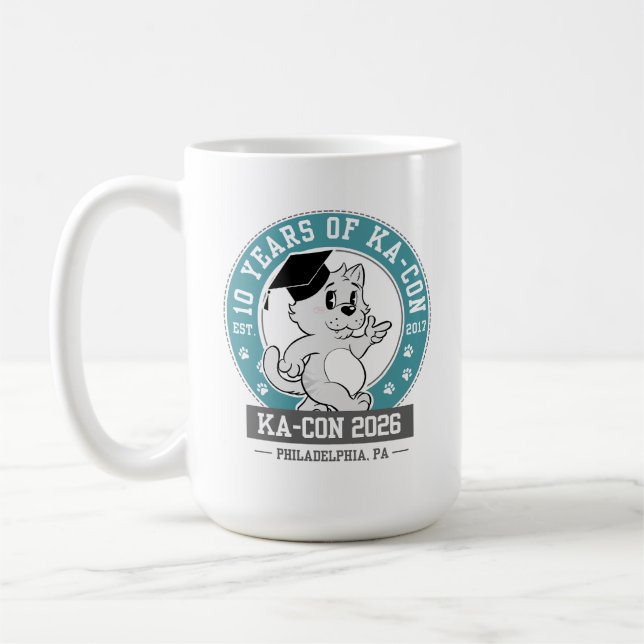 Caneca De Café KACON 10th Anniversary Mug (Esquerda)