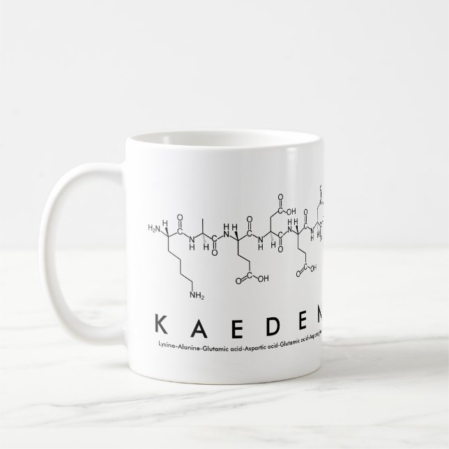 Caneca De Café Kaeden peptide mug (Esquerda)