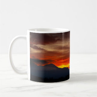 Caneca De Café Kaffee Tasse Sonnenuntergang