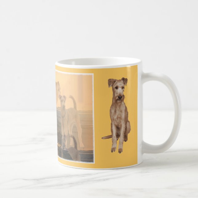 Caneca De Café Kaffeetasse “Terrier Irlandesa " (Direita)