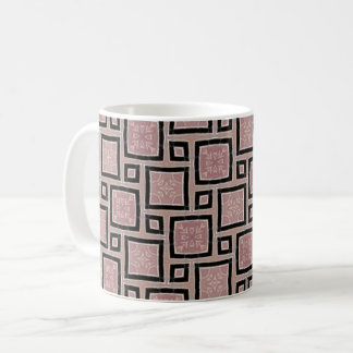 Caneca De Café Kaffemugg Mugg Rosa Lila Hilma