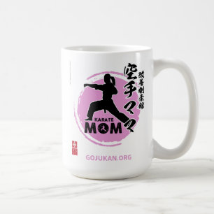 Caneca De Café Kaizen Gojukan Karate Mãe Coffee Mug (Rosa)