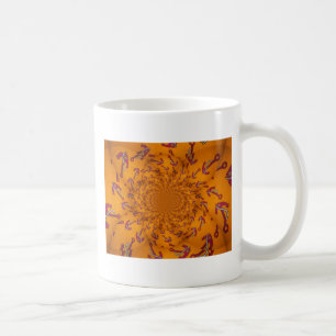 Caneca De Café Kaleidoscope Anchor Impressão de Arte