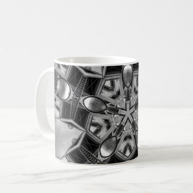 Caneca De Café Kaleidoscope - Estrela Escura (Frente Esquerda)