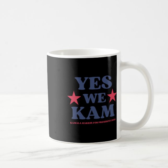 Caneca De Café Kam Presidente Kamala Harris 47 Senhora Presidente (Direita)