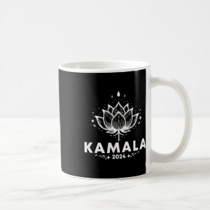 Caneca De Café Kamala 2024 Lótus Branco