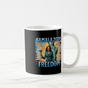 Caneca De Café Kamala 2024 Para A Campanha Presidencial Lady Libe