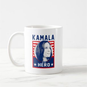 Caneca De Café Kamala é o meu Herói