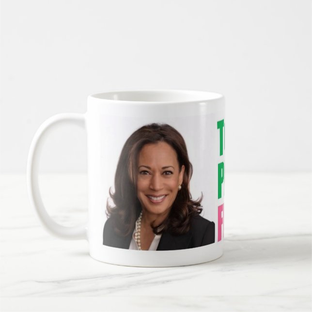 Caneca De Café Kamala Harris 2020 AKA TFP (Esquerda)