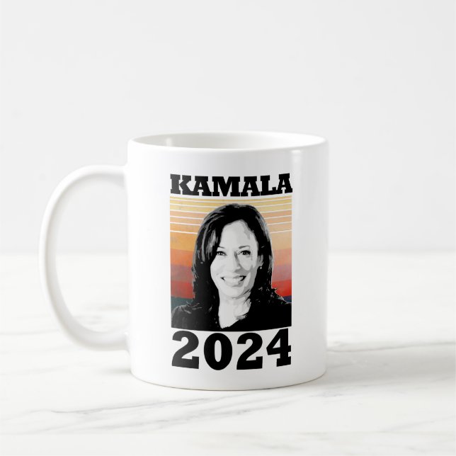 Caneca De Café Kamala Harris 2024 (Esquerda)