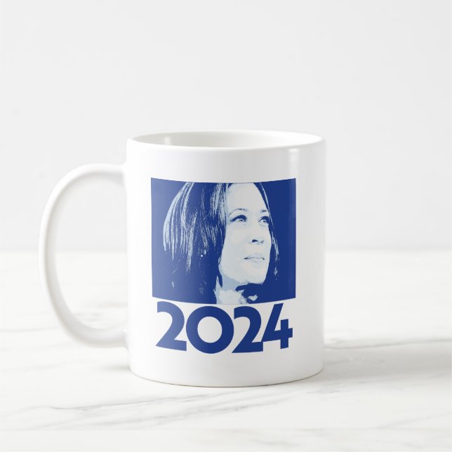 Caneca De Café Kamala Harris 2024 (Esquerda)
