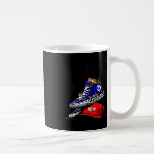Caneca De Café Kamala Harris 2024 Altos Saltos Em Mega Vermelha