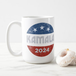 Caneca De Café Kamala Harris 2024 Para Presidente