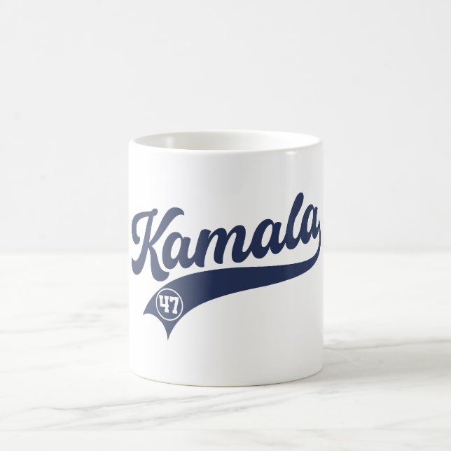 Caneca De Café Kamala Harris 47 Presidente (Centro)