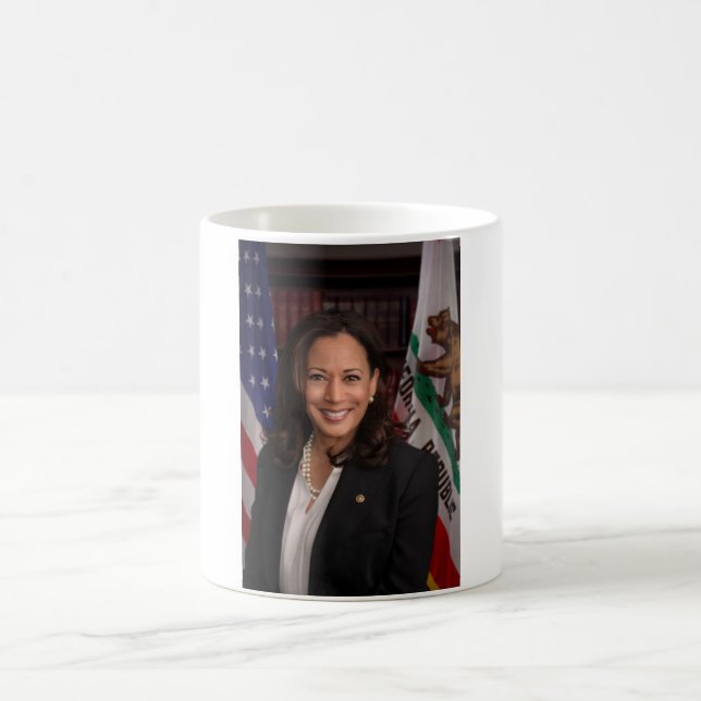 Caneca De Café Kamala Harris Candidato ao Presidente EUA 2024 (Centro)