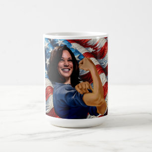 Caneca De Café Kamala Harris como Rosie