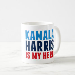 Caneca De Café Kamala Harris é meu herói