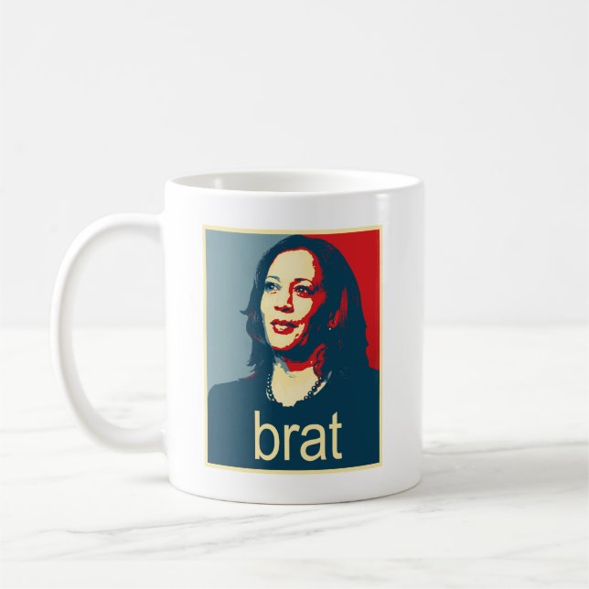Caneca De Café Kamala Harris é pirralho (Esquerda)