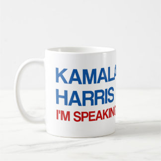 Caneca De Café Kamala Harris, estou falando!