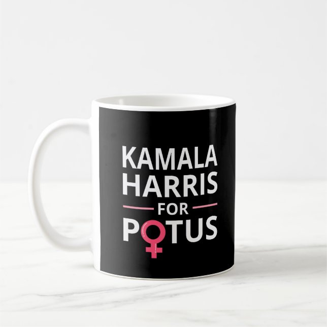Caneca De Café Kamala Harris para o POTUS I (Esquerda)