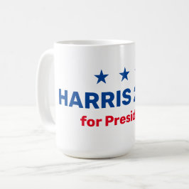 Caneca De Café Kamala Harris Para O Presidente 2024