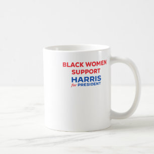 Caneca De Café Kamala Harris Para O Presidente 2025 Black Women S