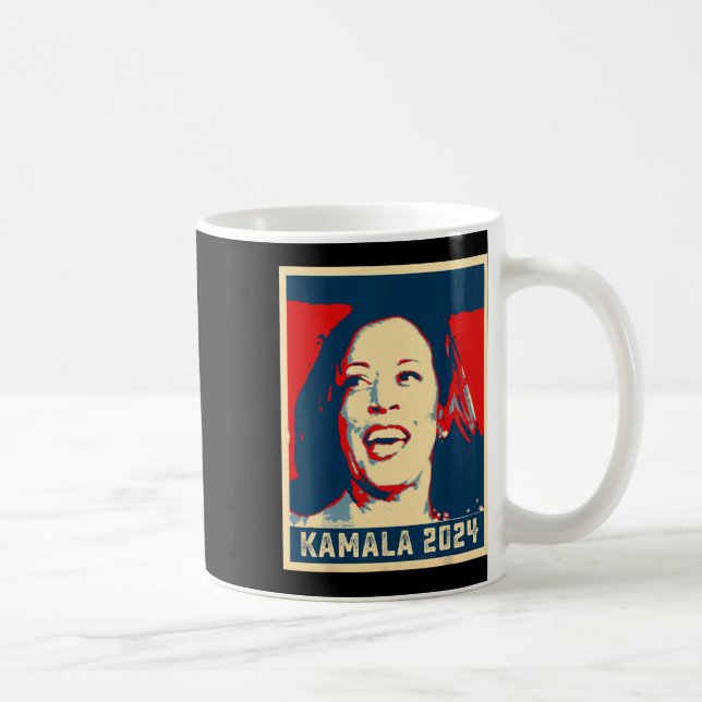 Caneca De Café Kamala Harris Para Presidente 2024 Senhora Vice-Pr (Direita)