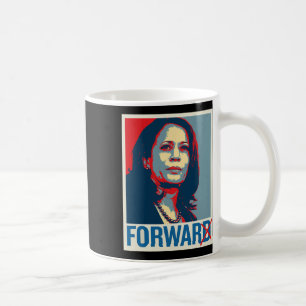 Caneca De Café Kamala Harris Pela Guerra Não Avança Pró-Trump 202