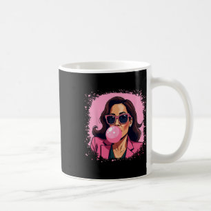 Caneca De Café Kamala Harris Pink Bubble Gum