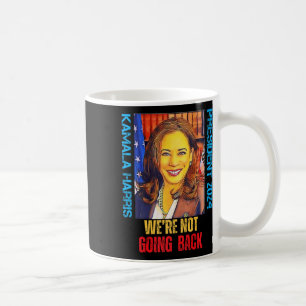 Caneca De Café Kamala Harris Pop Art Presidente 2024 Não somos Go