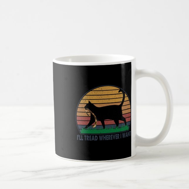 Caneca De Café Kamala Lady Cat 2024 Eu Vou Citar Onde Eu Quiser 2 (Direita)