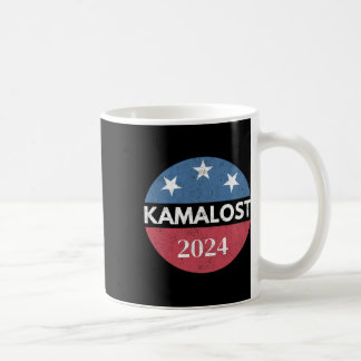 Caneca De Café Kamalost Kamala Perdeu Eleição Trump Ganhou 47º Pr