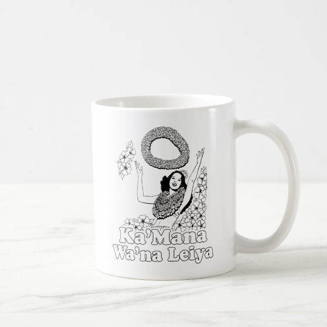 Caneca De Café Ka'mana Wana Lei Ya (Direita)
