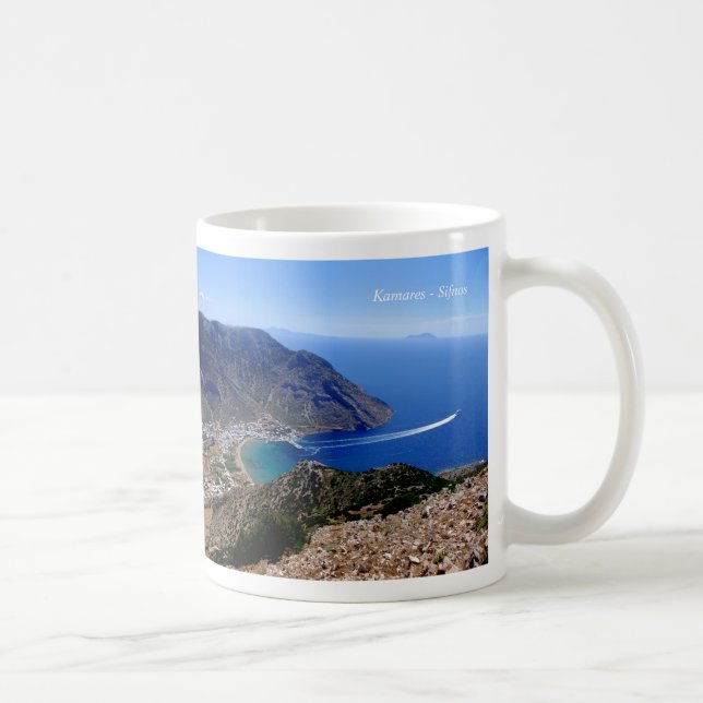 Caneca De Café Kamares - Sifnos (Direita)